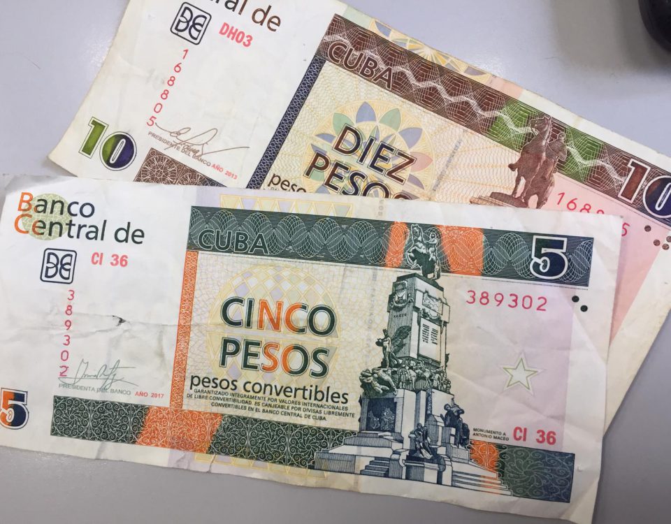 pesos convertibles cubanos